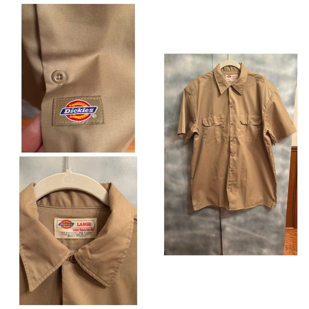 Dickies Button Up Work Shirt